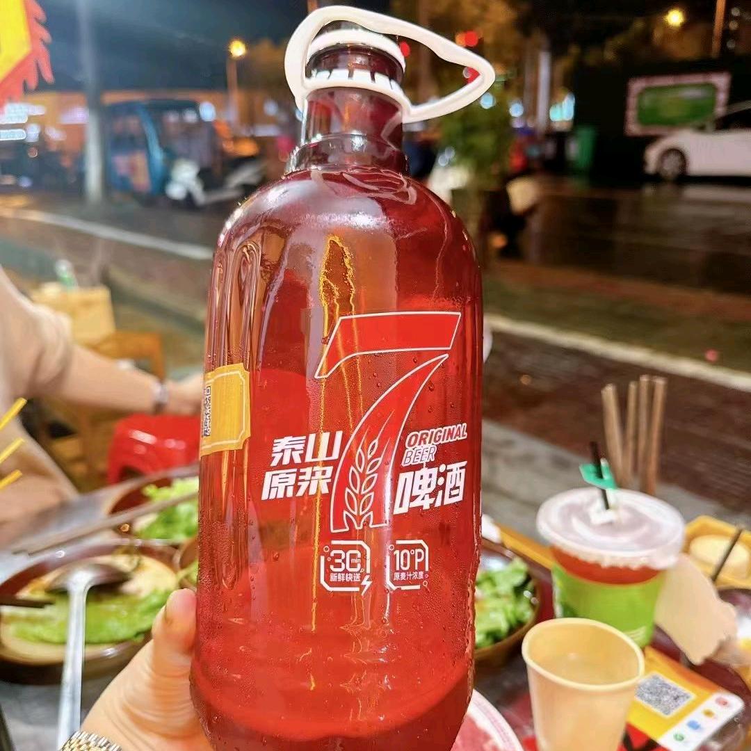 在合肥卖泰山原浆啤酒