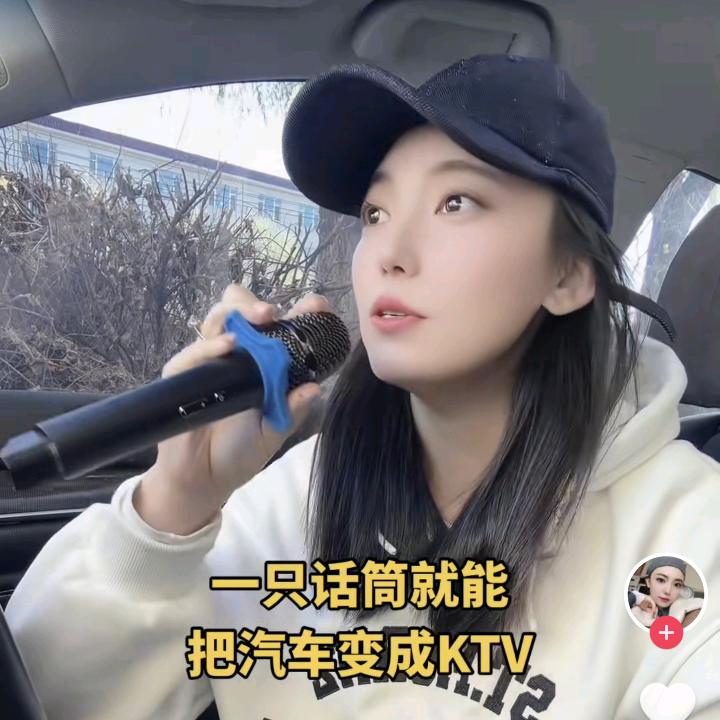 阿爽车内K歌