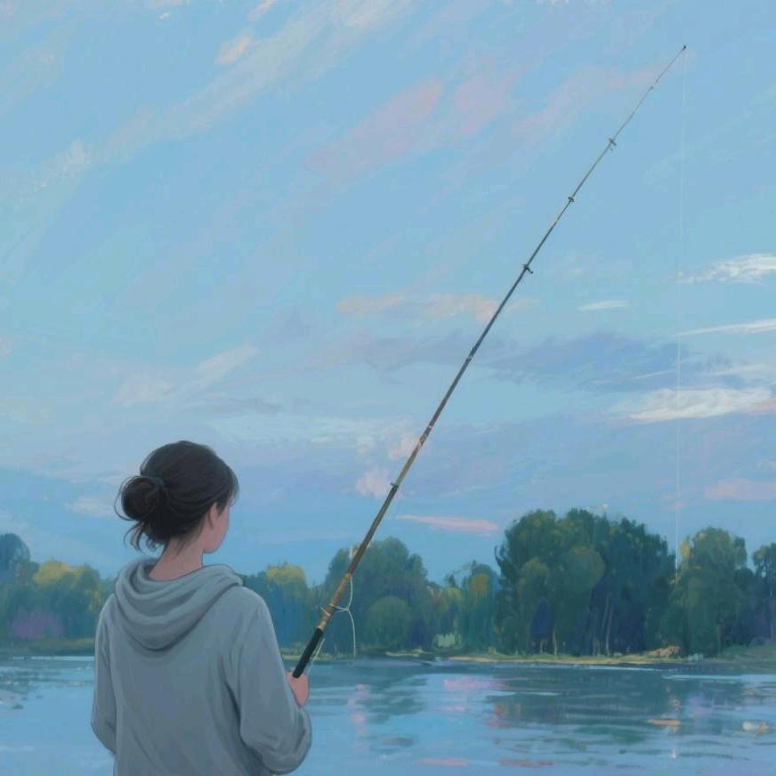 两只小猪钓大鱼