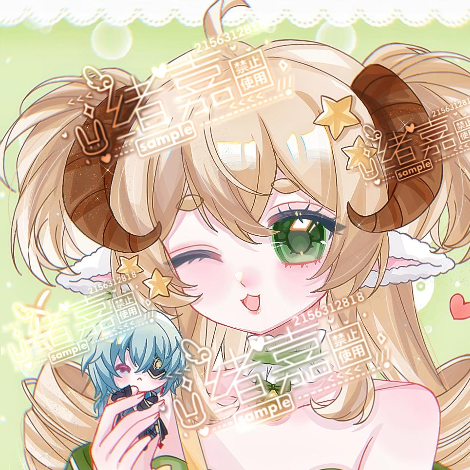 疯狂薄荷小猫🐱&抹茶星屑小羊🐏