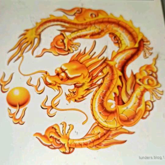 龙行天下。
