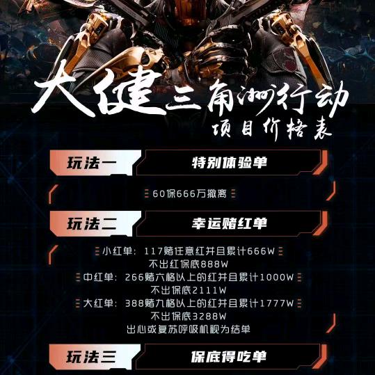 大健三角洲行动