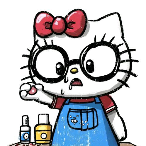 三七学美甲