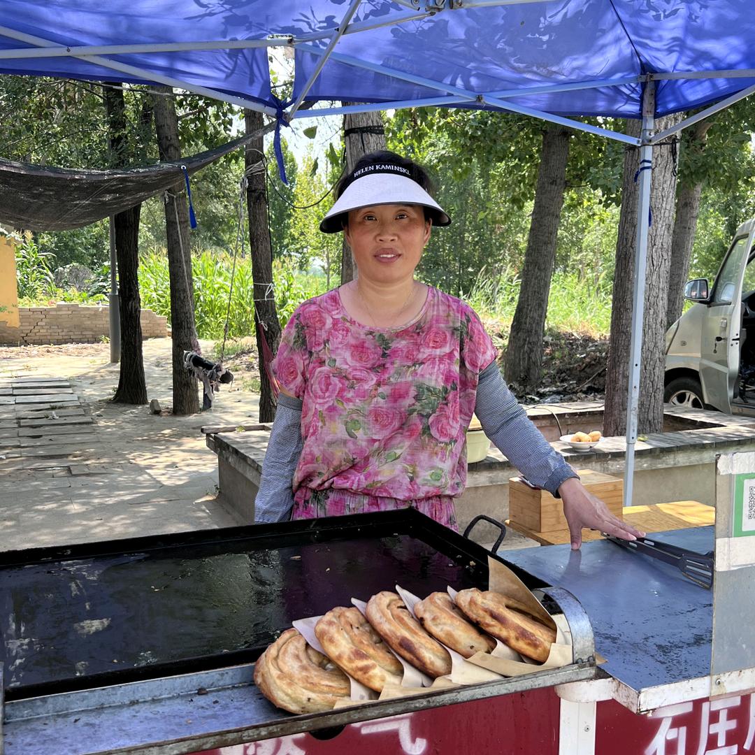 赵姐脂油火烧手工凉皮