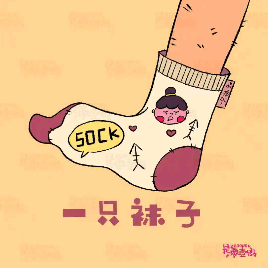 一只袜子