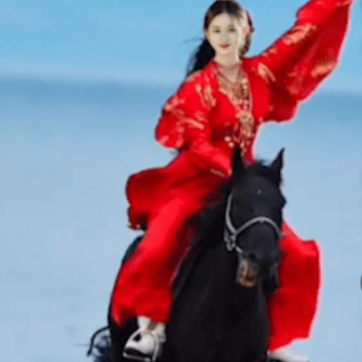 骑马关天像