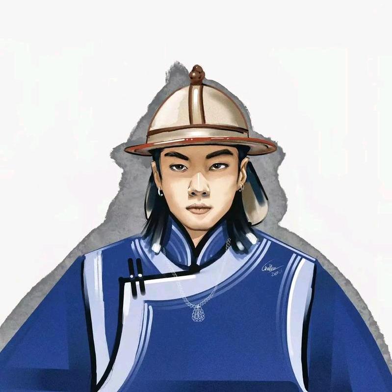 晓智在草原