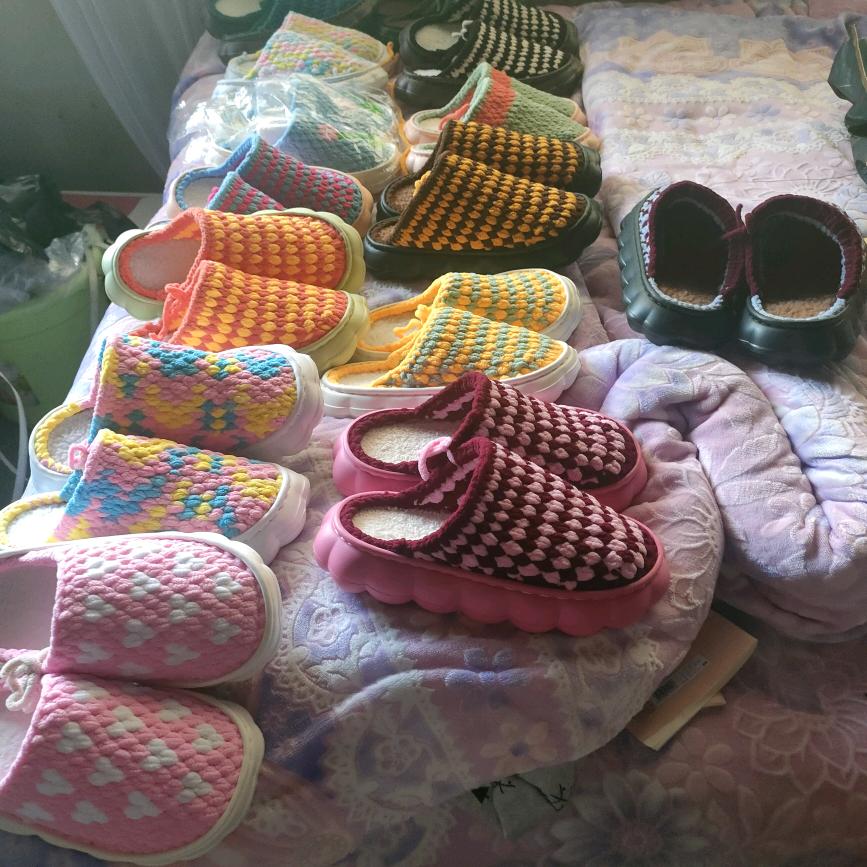 手工妹，鞋子的，