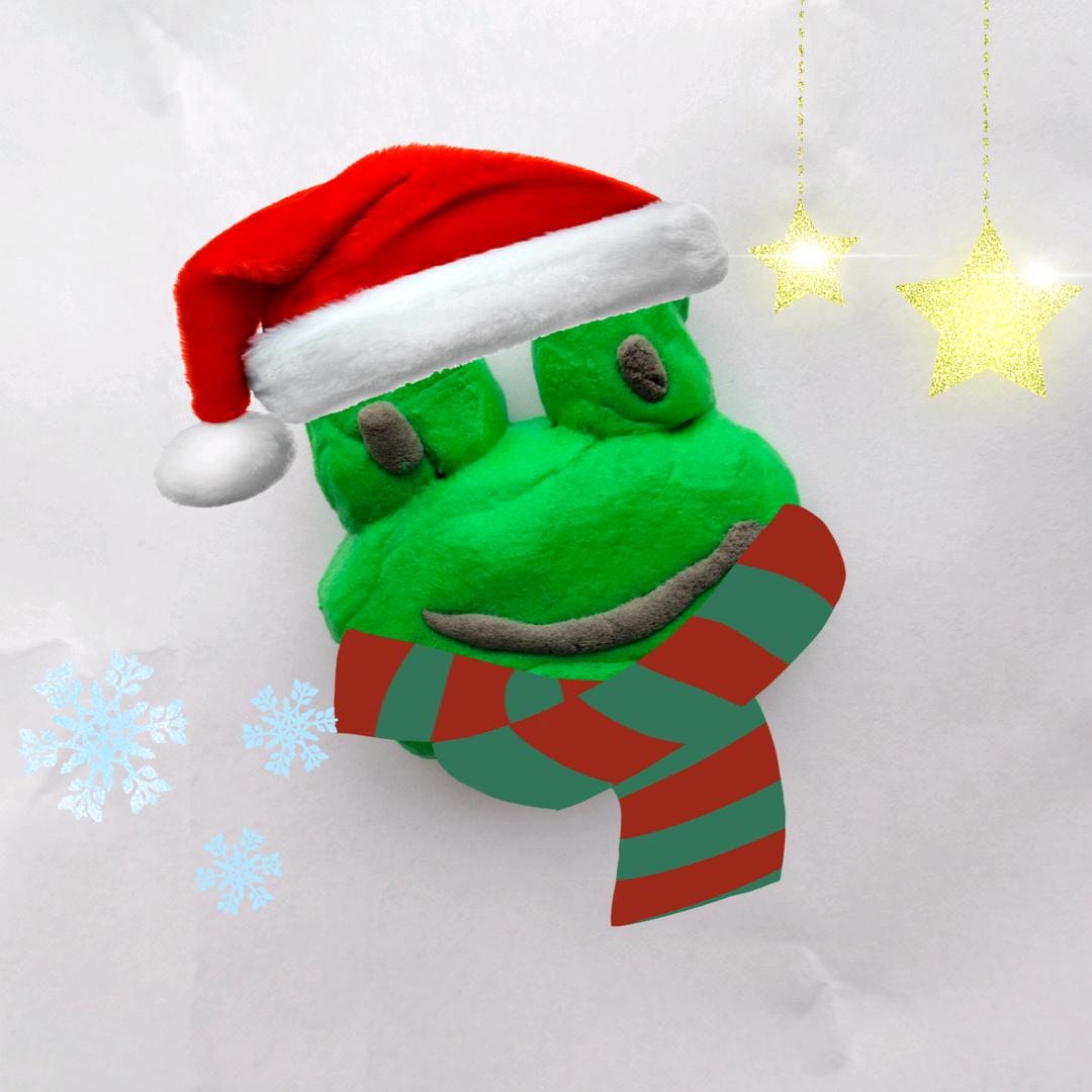 安酱青蛙啃地瓜.