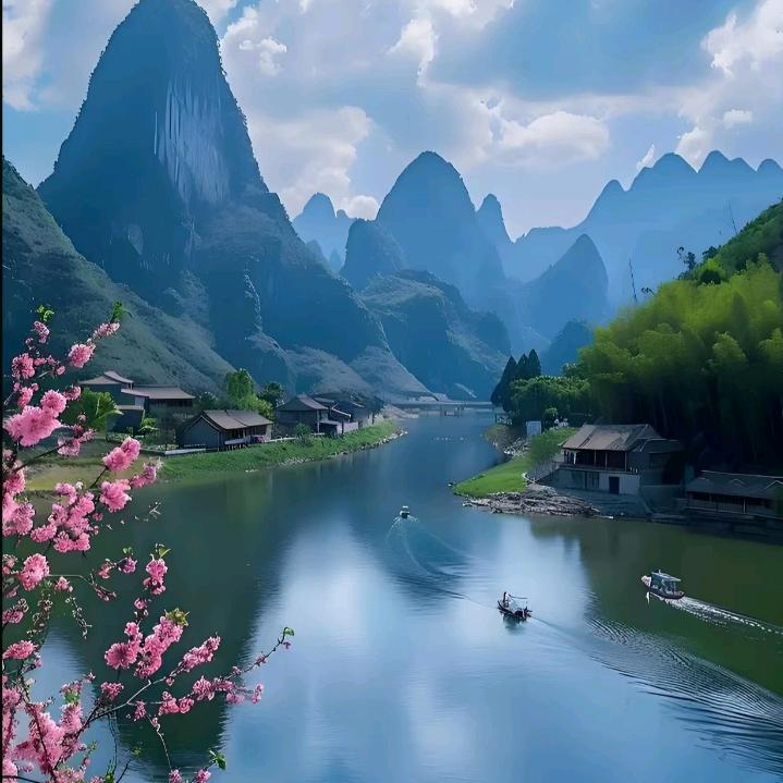 山水🌹花