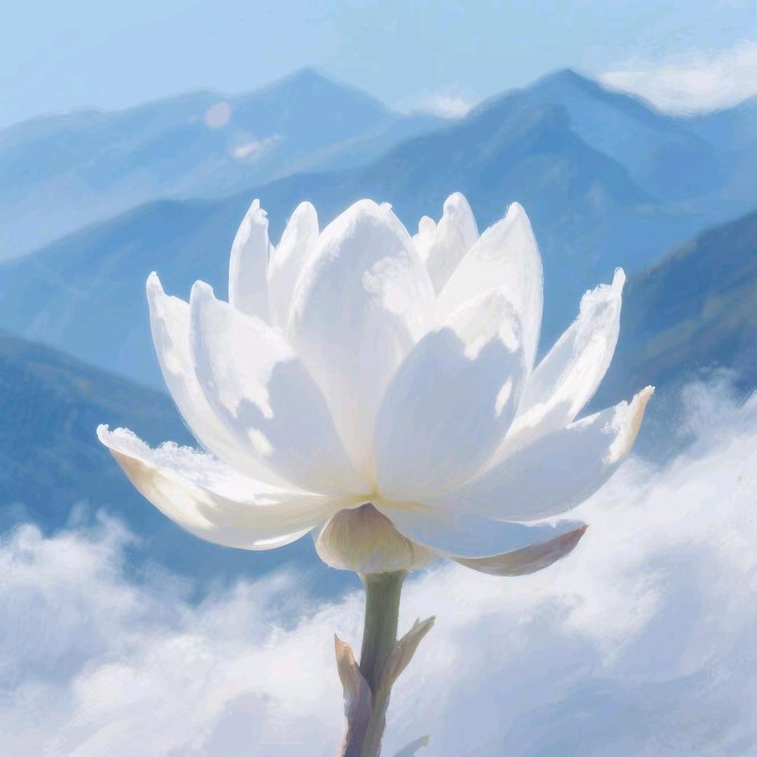 天山雪莲。
