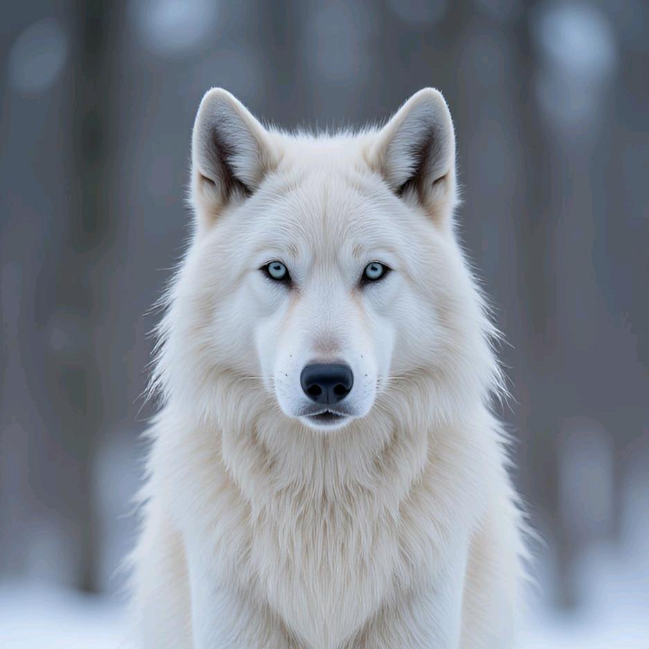 北极雪狼