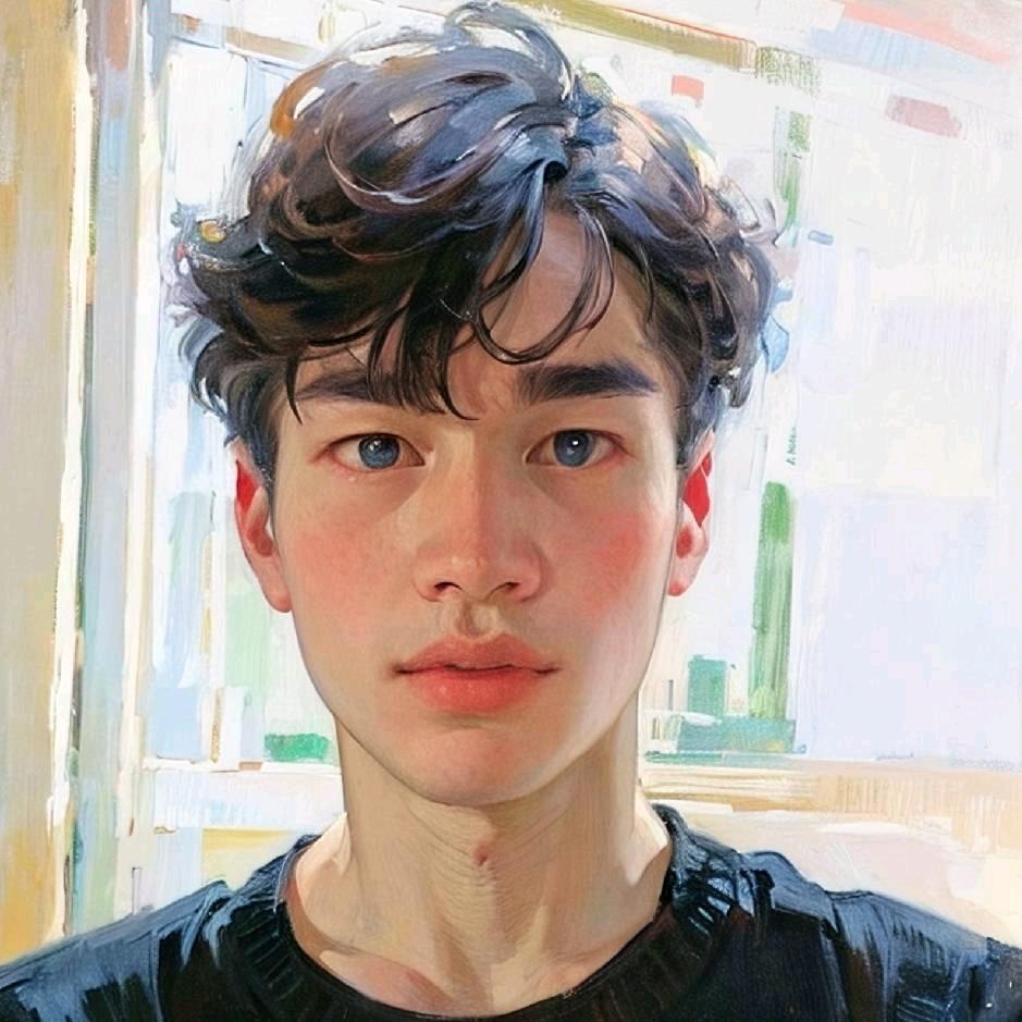 即将秃头的男人