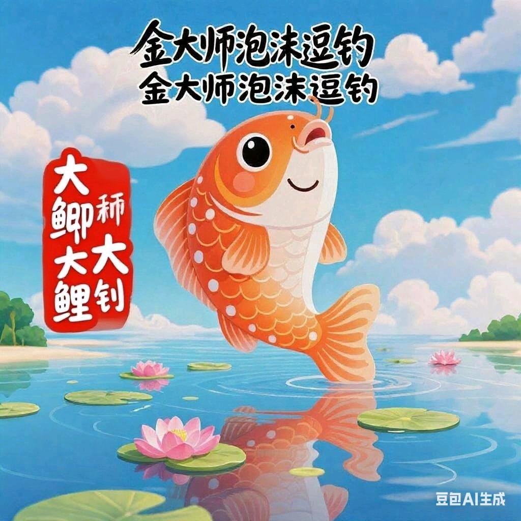 金大师泡沫逗钓