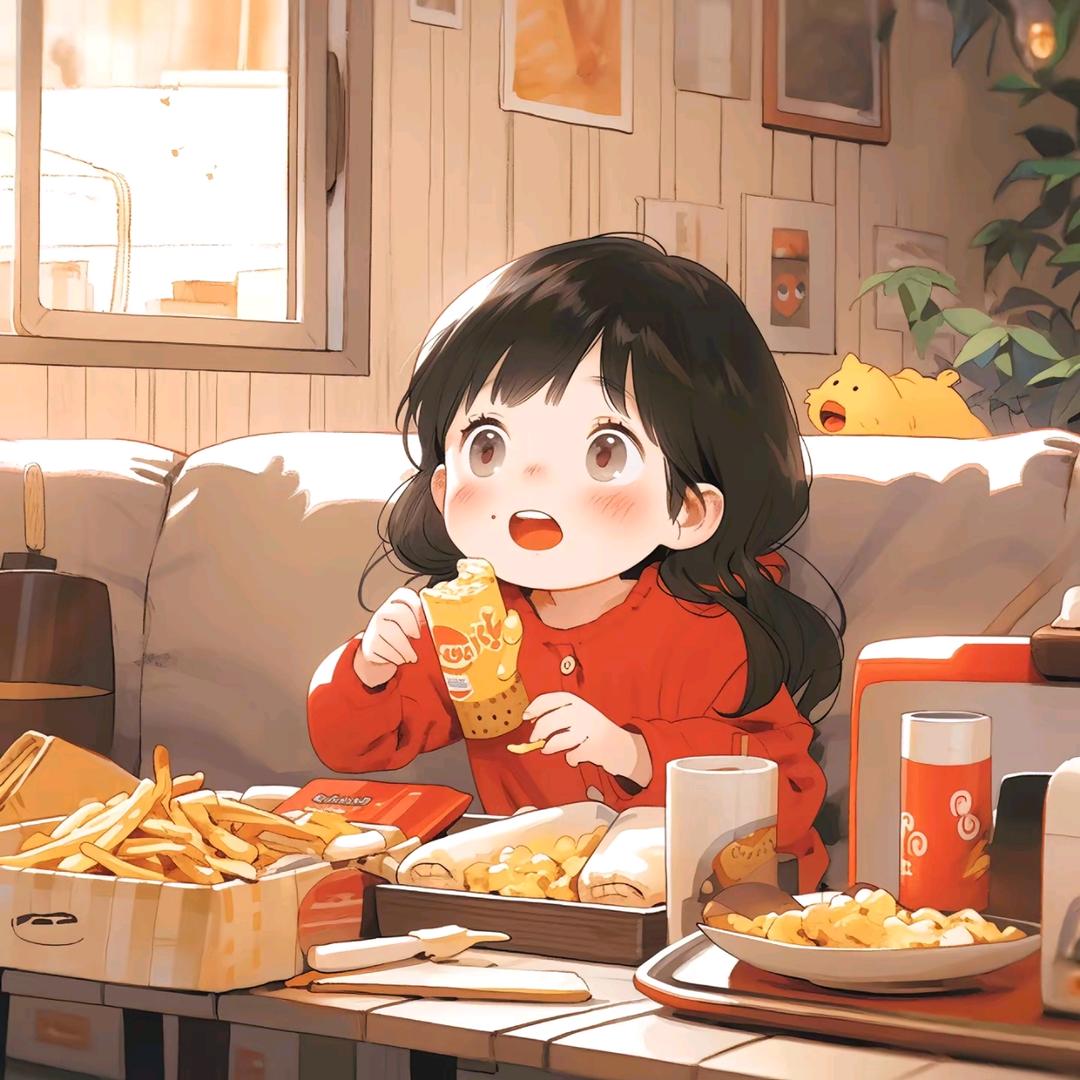 小雯爱零食