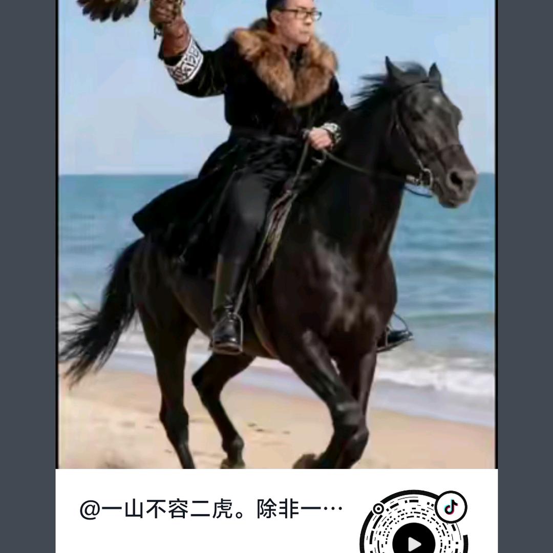 一山不容二虎。除非一公一母。