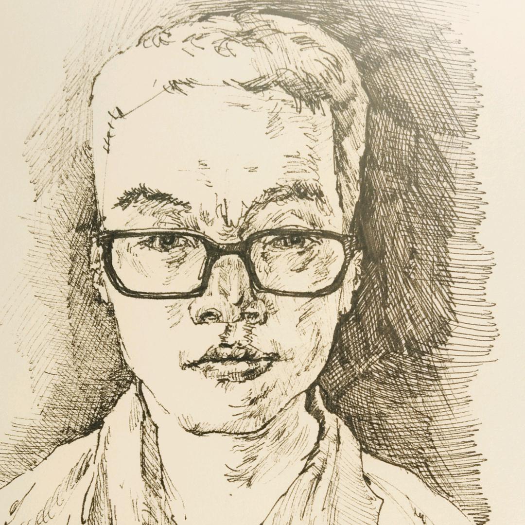 墨色幽香的国画