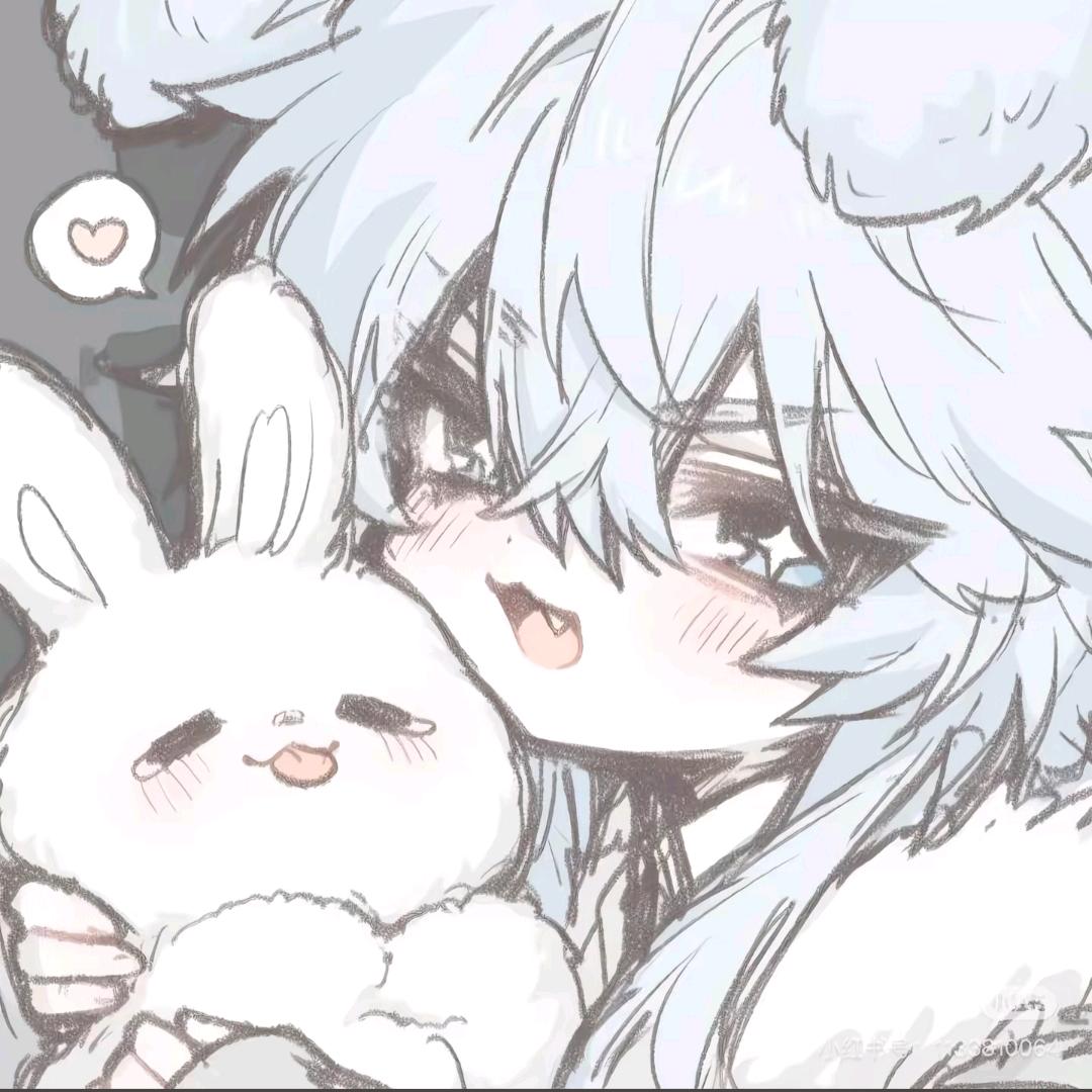 小猫爱喝绿豆汤.玚