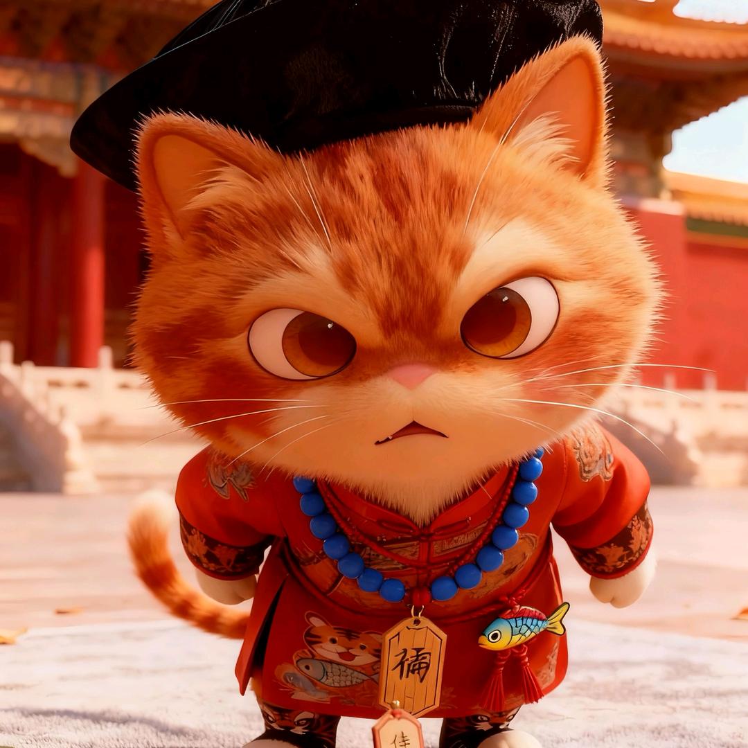 憨憨的小橘猫吆🐱🐱🐱