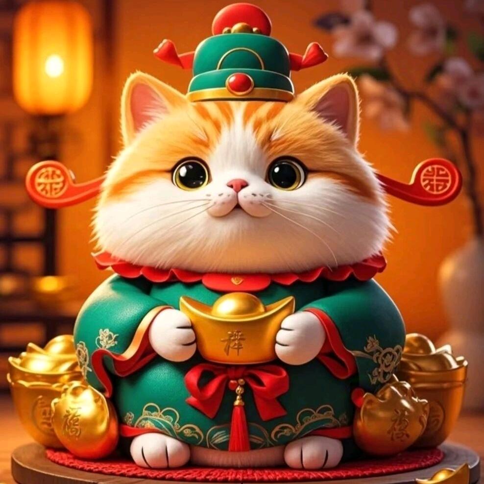 一只招财猫