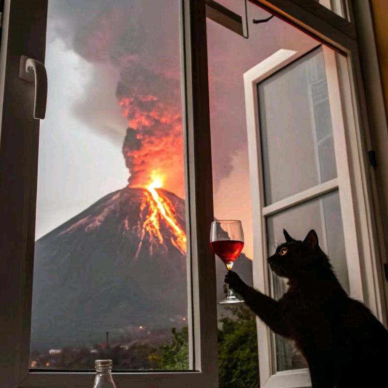 火山口