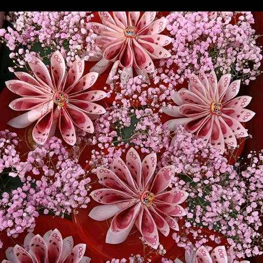 一朵花儿。