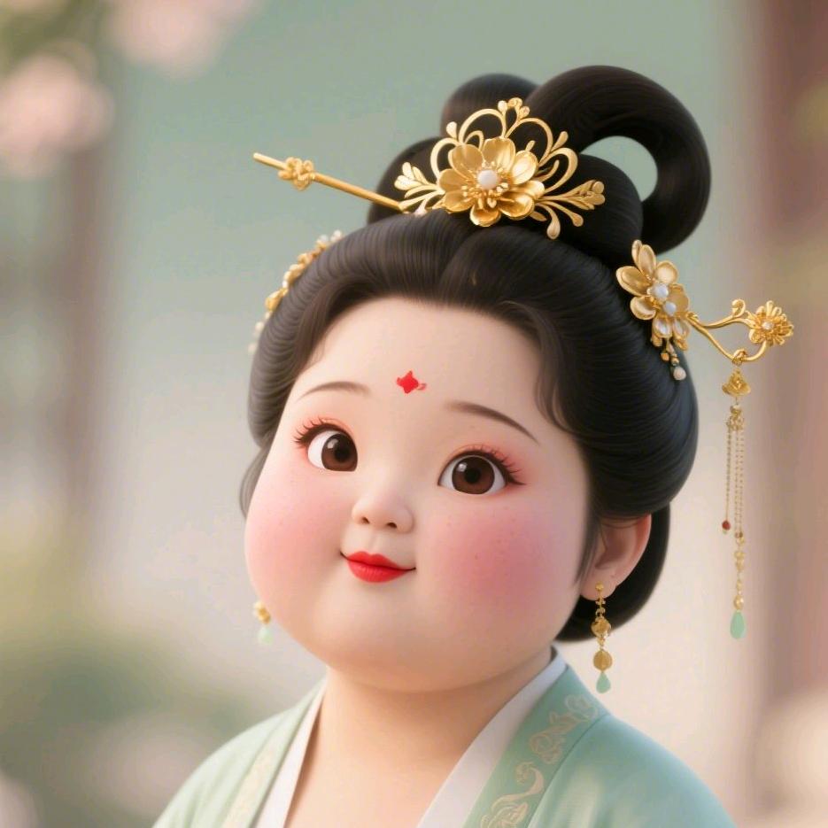 胖萌小妞