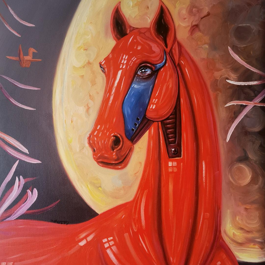 阿吉与爸爸的绘画世界