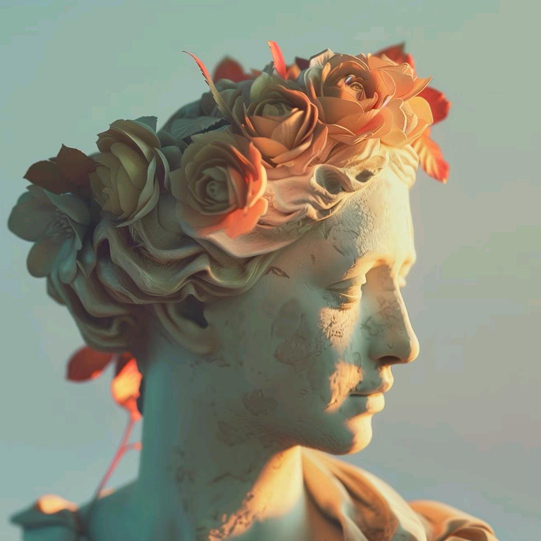 热衷美术的莹野