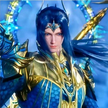 唐三（100级 海神）