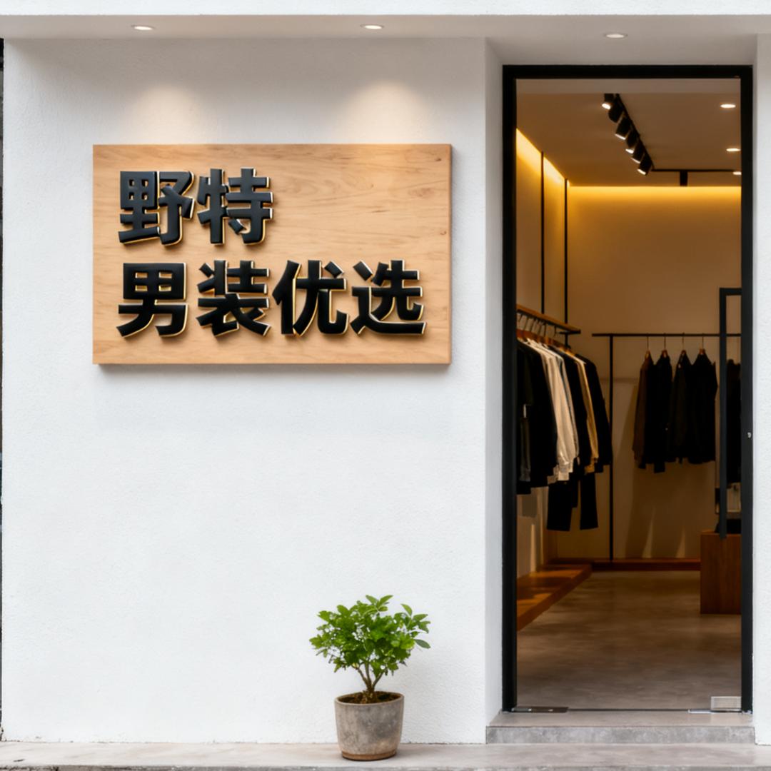 野特男装优选