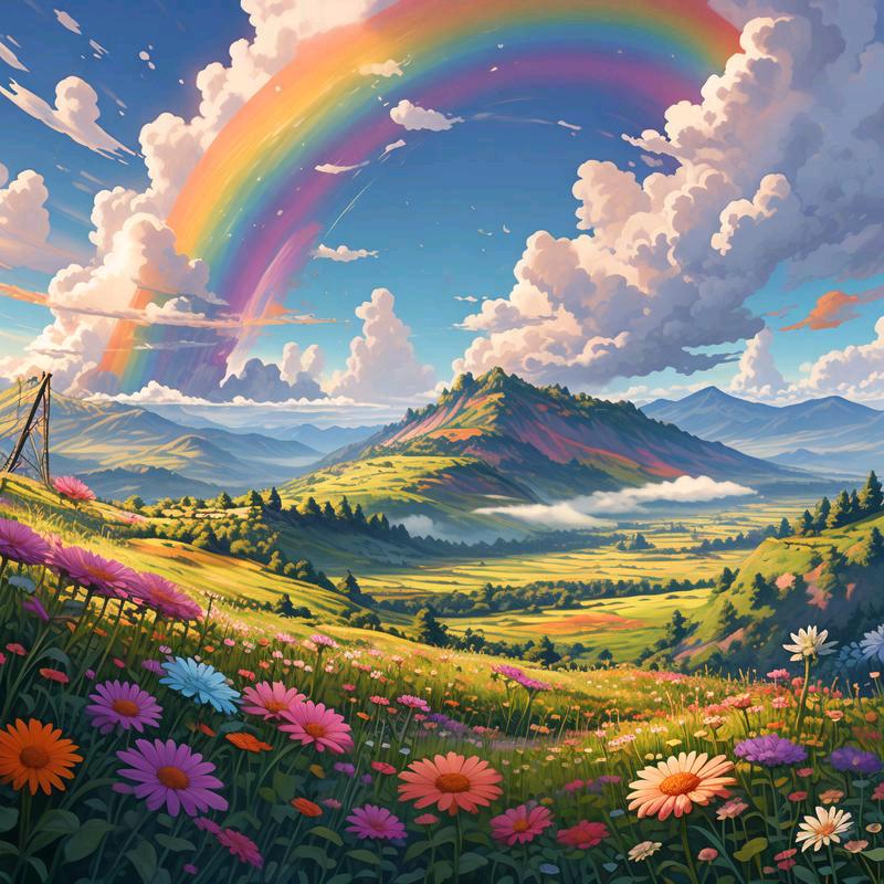 山野的天空