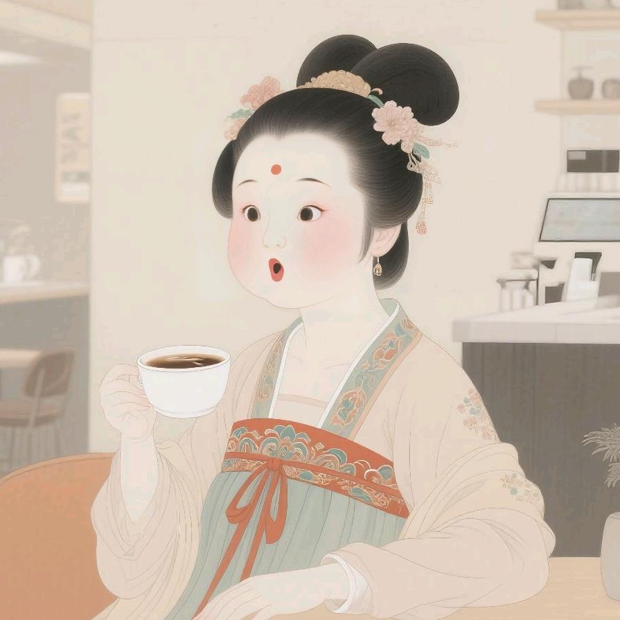 喝咖啡的娘娘