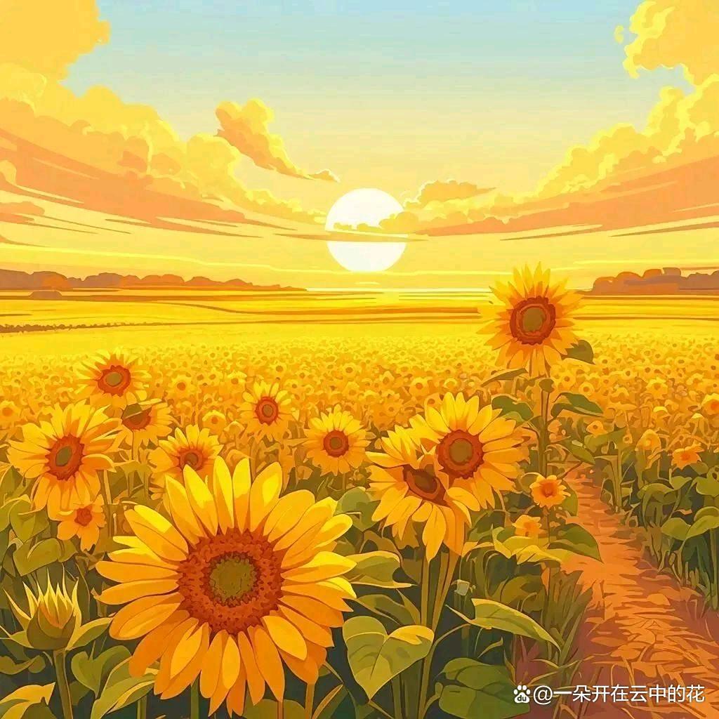 花🌻自向阳开💐