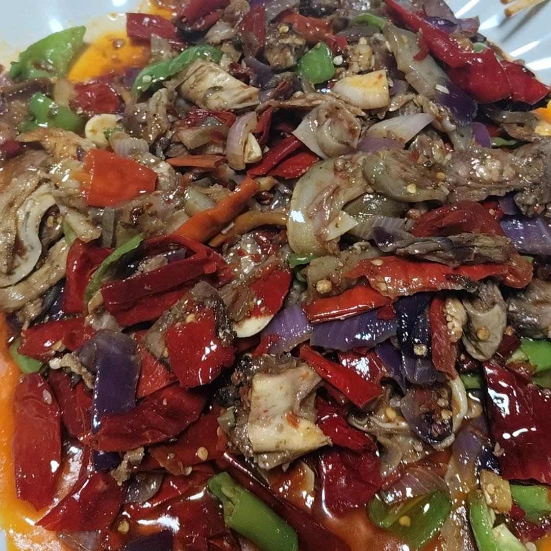 老马饭庄纯手工制作饺子大盘鸡😁😁