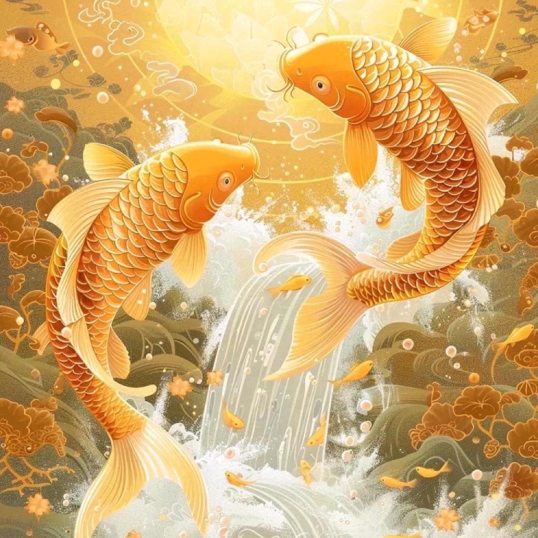 鱼儿水中游