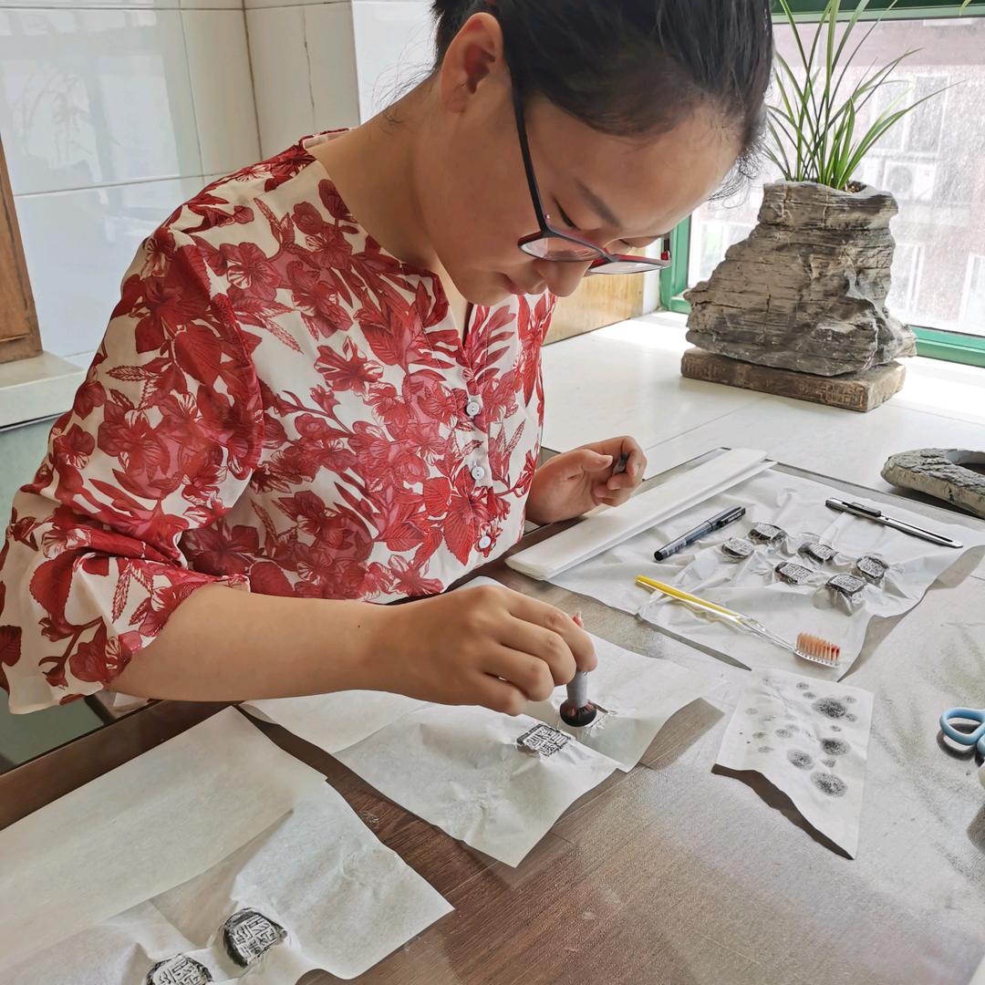 笔尖书法付老师