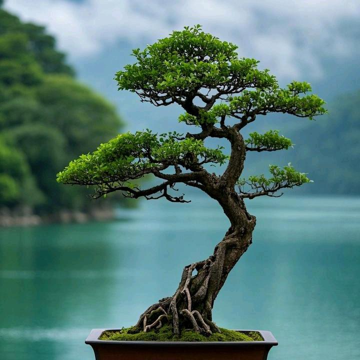 帽子哥盆景