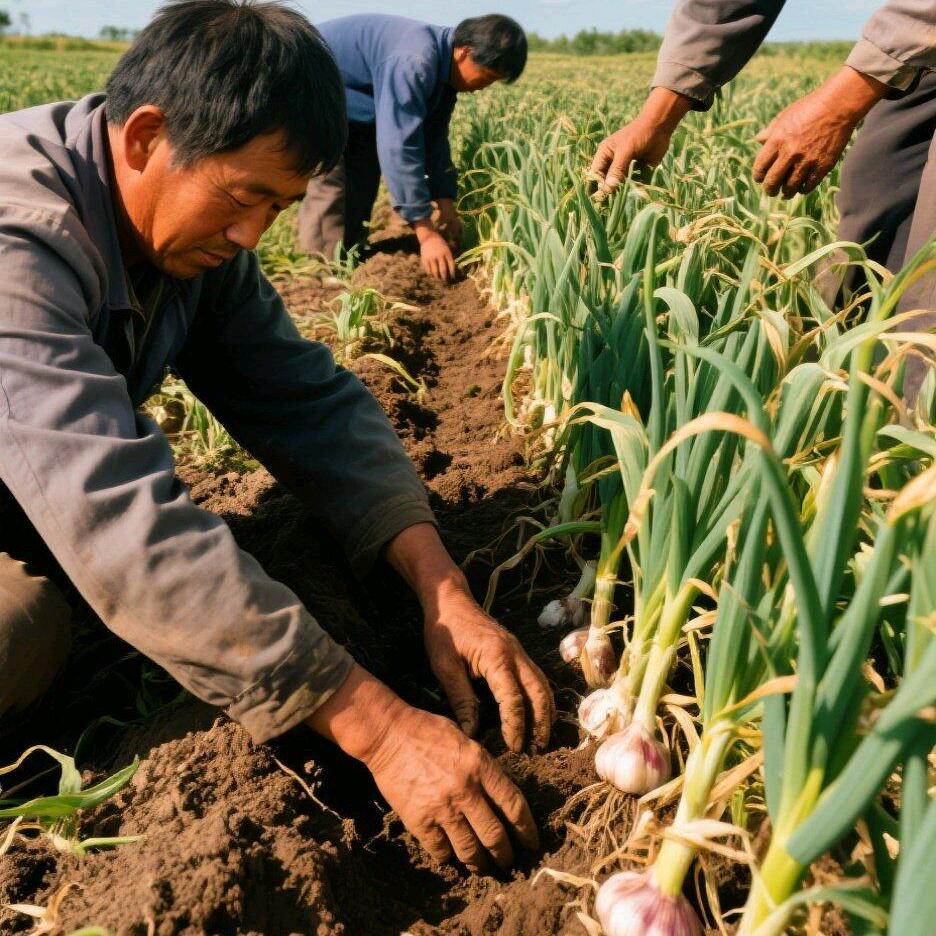走进大蒜🧄地