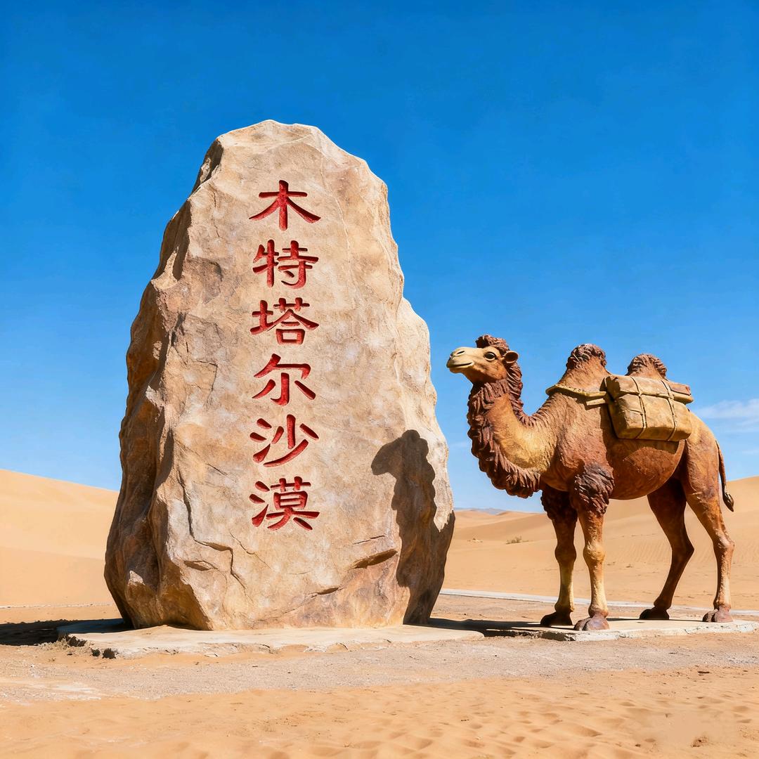 新疆木特塔尔沙漠景区