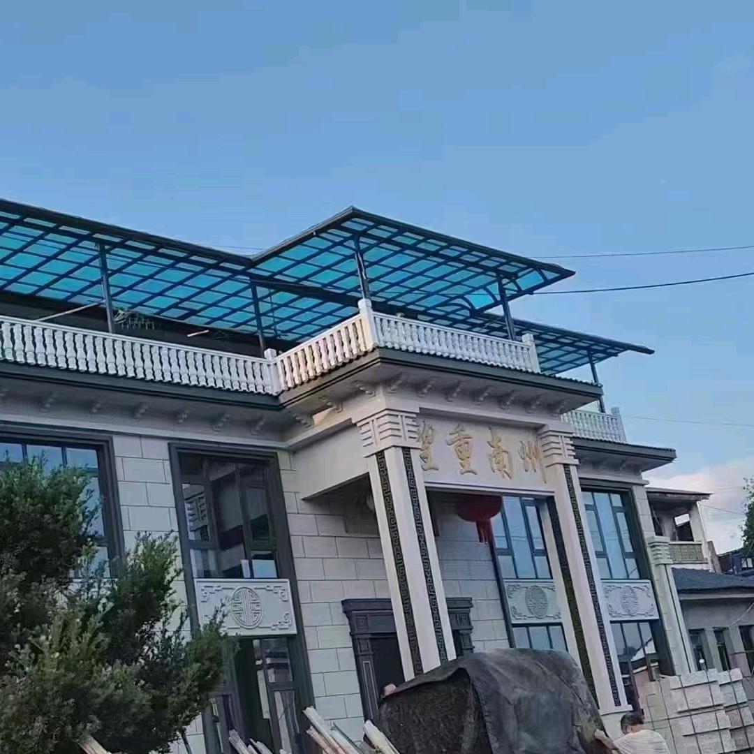 鑫铝创铝合金雨棚车棚专业安装