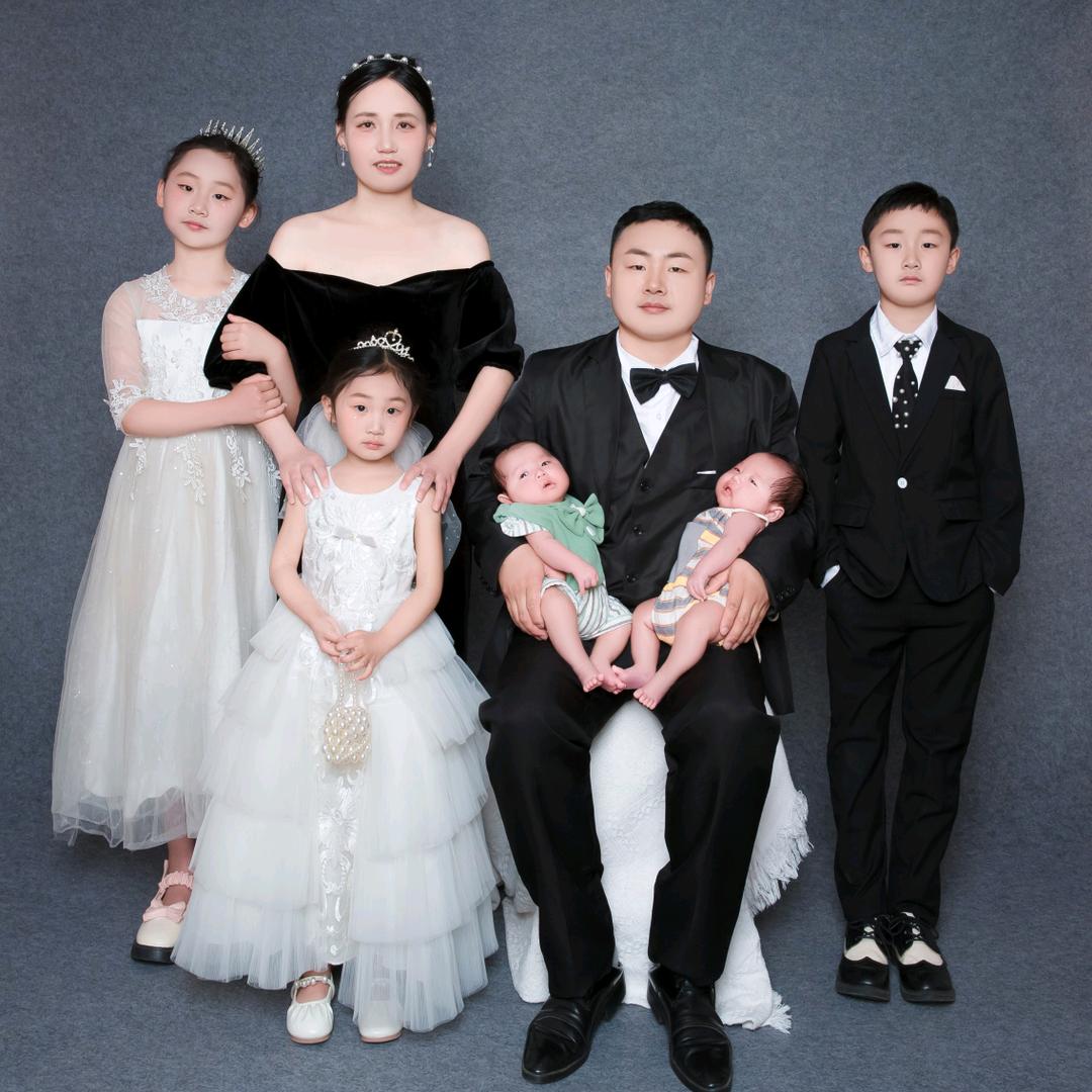 真真@七口之家（五个娃）