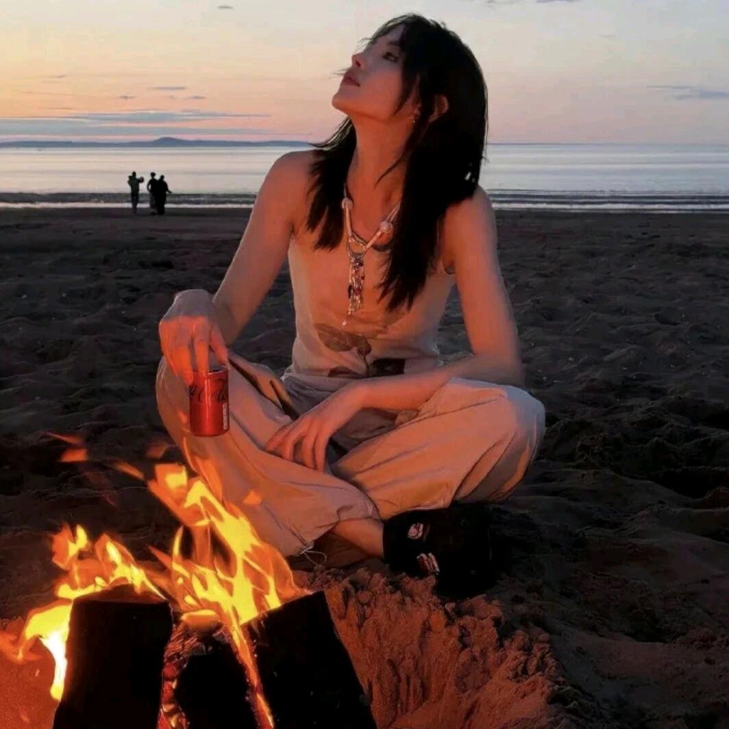 落日晚风尽头