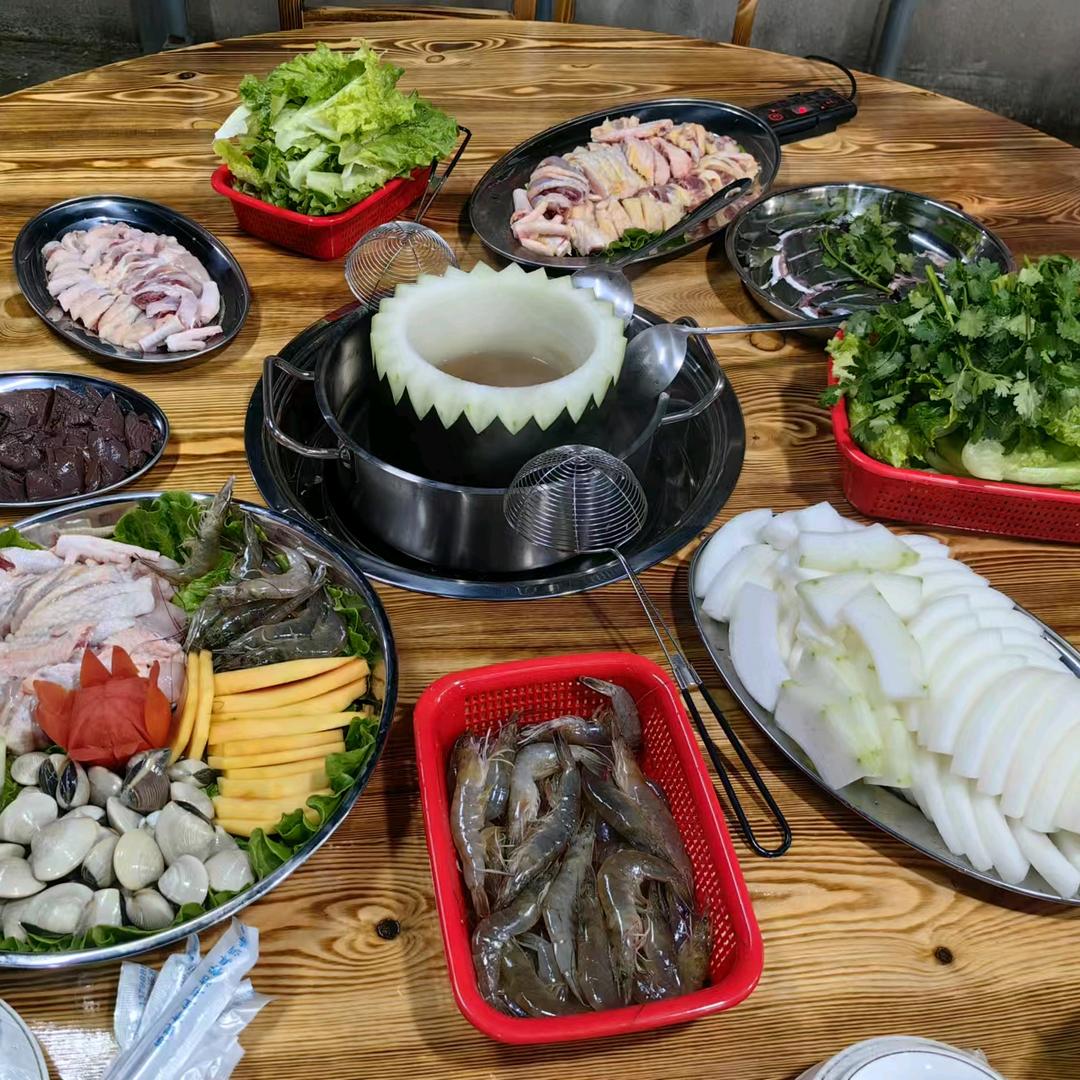 绿鼎鲜冬瓜盅火锅