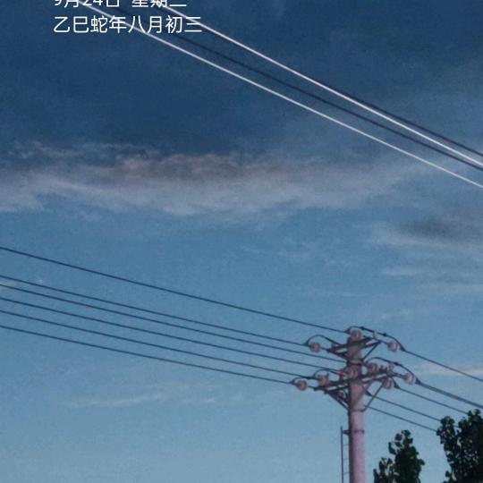 清晨田野