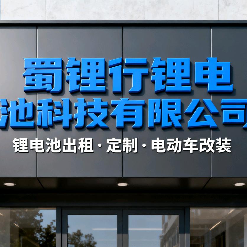 蜀锂行锂电池工厂店