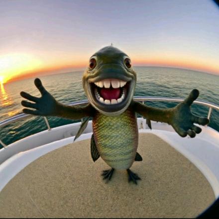 钓鱼被蚊子追着咬