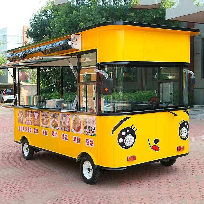 小吃餐车