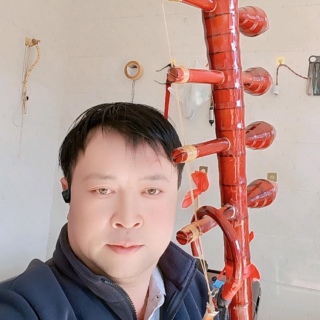 清镇沙鹅 四角田张师二胡大小鼓（麻将机