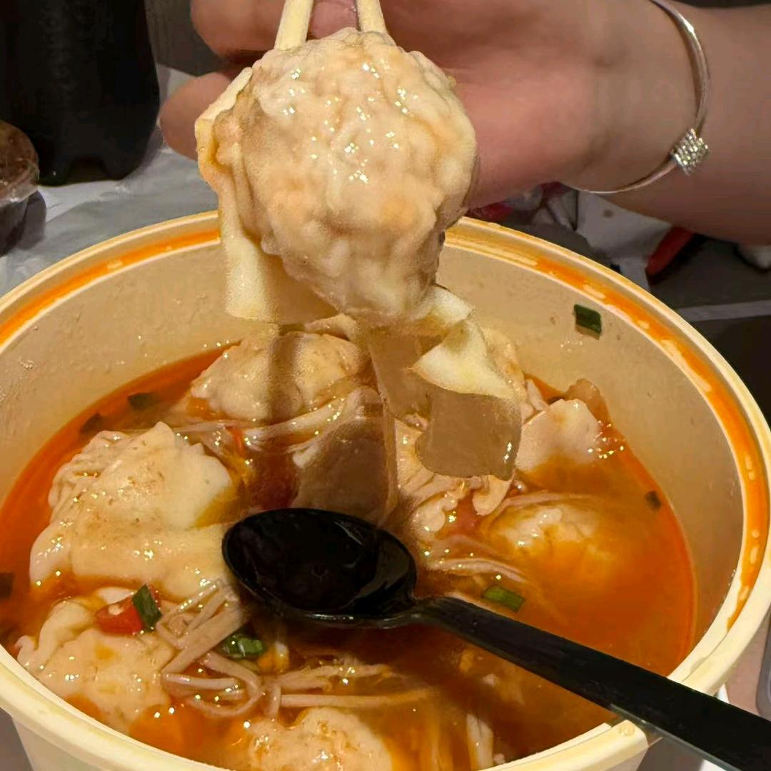 大圆子煮面